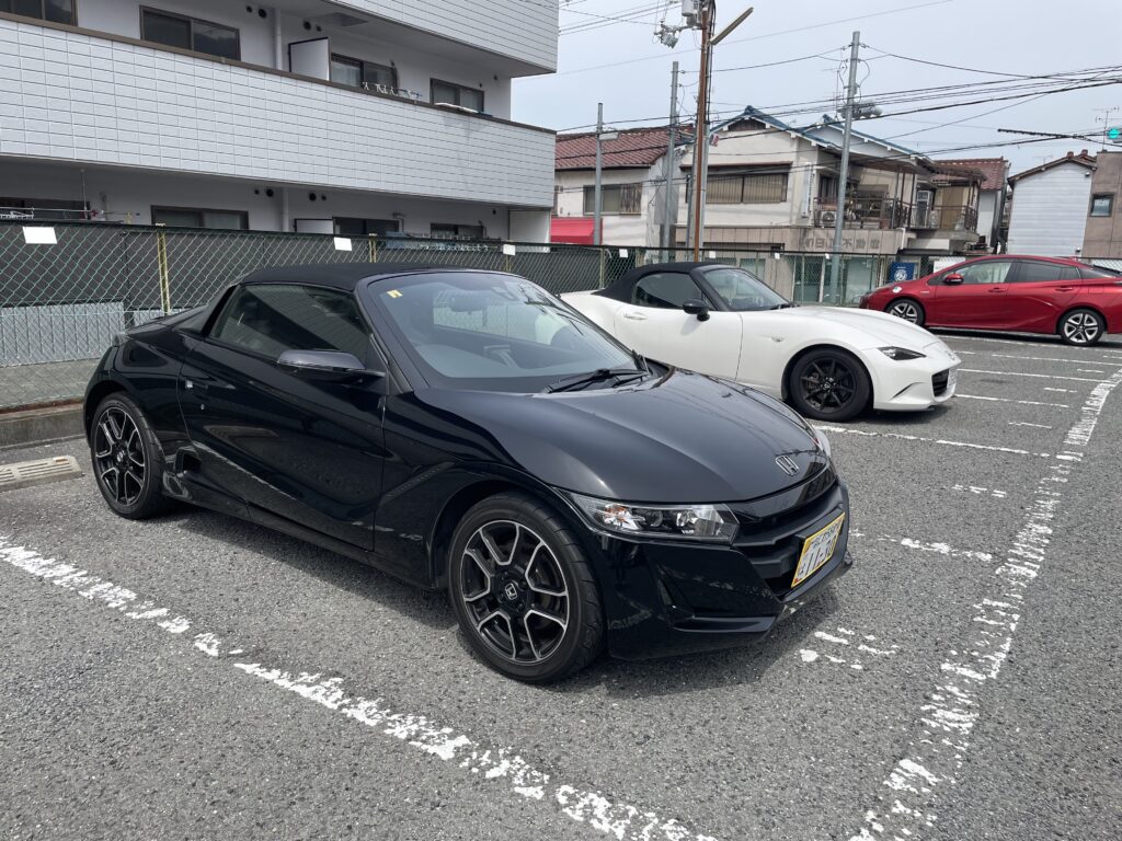 MAZDAロードスターとHONDA S660